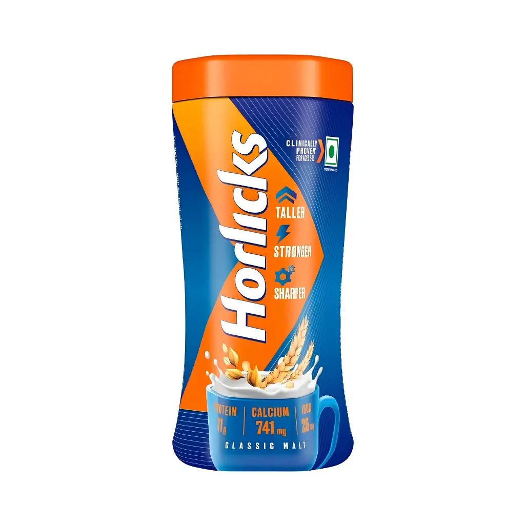 HORLICKS CLASSIC MALT 500G JAR